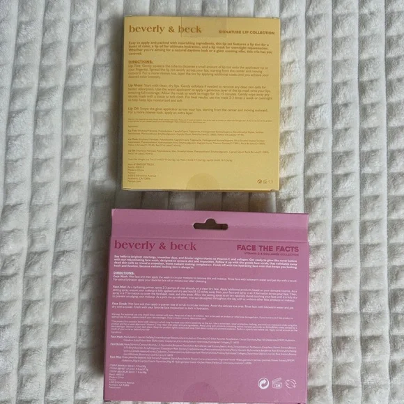 New skincare set and lip set - Picture 2 of 2
